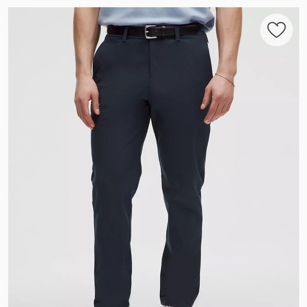 Lululemon charcoal men’s ABC pants slim fit
35x32